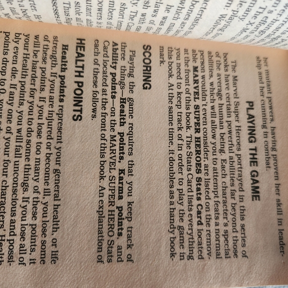 MAVREL Super Heroes Adventure Game Book #6 - Picture 4 of 12